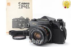 Near Mint Canon F-1 Early FD SC S. C 28mm f2.8 Lens 35mm Film Camera From Japan