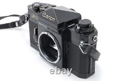 Near Mint Canon F-1 Early FD SC S. C 28mm f2.8 Lens 35mm Film Camera From Japan