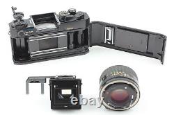 Near Mint Canon F-1 Late Model Film Camera with New FD 50mm F1.4 Lens From JAPAN