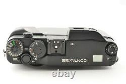 Near Mint Contax G2 Black, Top mint 28mm 45mm 90mm Lens TLA200 from Japan