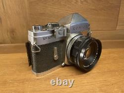 Near Mint Konica FP Film Camera Hexanon 52mm F/1.8 Standard Lens From Japan