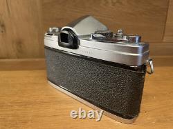 Near Mint Konica FP Film Camera Hexanon 52mm F/1.8 Standard Lens From Japan