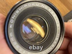 Near Mint ++ Konica FP Film Camera Hexanon 52mm F/1.8 Standard Lens From Japan