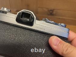 Near Mint Konica FP Film Camera Hexanon 52mm F/1.8 Standard Lens From Japan