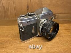 Near Mint Konica FP SLR Film Camera Hexanon 52mm F/1.8 Standard Lens From JPN