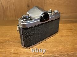 Near Mint Konica FP SLR Film Camera Hexanon 52mm F/1.8 Standard Lens From JPN