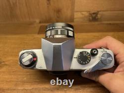Near Mint Konica FP SLR Film Camera Hexanon 52mm F/1.8 Standard Lens From JPN