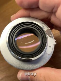 Near Mint Konica FP Silver SLR Film Camera Hexanon 52mm F/1.8 Lens From Japan