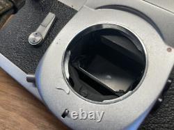 Near Mint Konica FP Silver SLR Film Camera Hexanon 52mm F/1.8 Lens From Japan