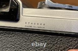 Near Mint Konica FP Silver SLR Film Camera Hexanon 52mm F/1.8 Lens From Japan