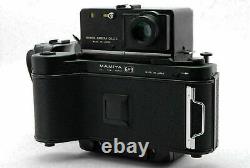 Near Mint Mamiya Universal Press Black Camera + 127mm f/4.7 Lens From Japan