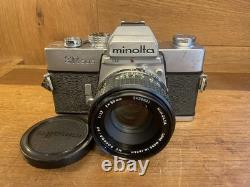 Near Mint ++ Minolta SR505 Film Camera MC Rokkor 50mm F/1.7 Lens From Japan