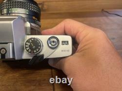Near Mint ++ Minolta SR505 Film Camera MC Rokkor 50mm F/1.7 Lens From Japan