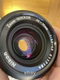 Near Mint Nikon FE10 Film Camera Ai-s Zoom Nikkor 35-70mm F/3.3-4.5 Lens