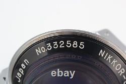 Near Mint Nikon S3 35mm Rangefinder Film Camera SC 50mm f1.4 S Lens From JAPAN