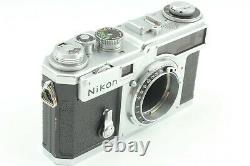 Near Mint+++ Nikon SP Rangefinder with Nikkor S C 5cm (50mm) F1.4 From JAPAN