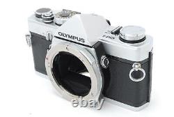 Near Mint? OLYMPUS OM-1 SLR Film Camera + F. Zuiko Auto-S 50mm f/1.8 Lens JAPAN