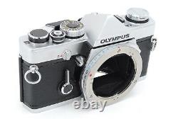 Near Mint? OLYMPUS OM-1 SLR Film Camera + F. Zuiko Auto-S 50mm f/1.8 Lens JAPAN