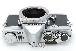 Near Mint? OLYMPUS OM-1 SLR Film Camera + F. Zuiko Auto-S 50mm f/1.8 Lens JAPAN