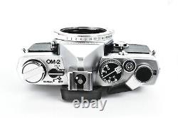 Near Mint Olympus OM-2 Film Camera Zuiko MC AUTO-S 50mm F/1.8 Lens From JAPAN