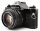 Near Mint PENTAX MX 35mm Black Film Camera PENTAX-M f/1.7 50mm Japan 2308835