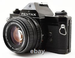 Near Mint PENTAX MX 35mm Black Film Camera PENTAX-M f/1.7 50mm Japan 2308835