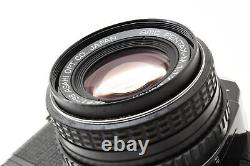 Near Mint PENTAX MX 35mm Black Film Camera PENTAX-M f/1.7 50mm Japan 2308835