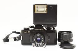 Near Mint? Pentax Auto 110 SLR Film Camera + 24mm 50mm f/2.8 Lens JAPAN