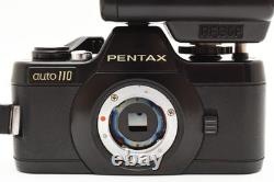 Near Mint? Pentax Auto 110 SLR Film Camera + 24mm 50mm f/2.8 Lens JAPAN