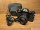 Near Mint Pentax ESII ES II Black Film Camera SMC Takumar 50mm F/1.4 From JPN