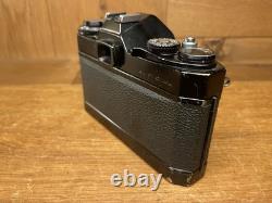 Near Mint Pentax ESII ES II Black Film Camera SMC Takumar 55mm F/1.8 From JPN