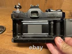 Near Mint Pentax ESII ES II Black Film Camera SMC Takumar 55mm F/1.8 From JPN
