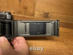 Near Mint Pentax ESII ES II Black Film Camera SMC Takumar 55mm F/1.8 From JPN