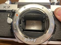 Near Mint ++ Pentax K2 Film Camera Osawa MC 28-80mm F/3.5-4.5 Macro Lens / JPN