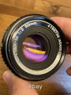 Near Mint ++ Pentax ME Film Camera SMC M 50mm F/2 Standard Lens From Japan