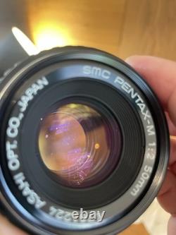 Near Mint ++ Pentax ME Film Camera SMC M 50mm F/2 Standard Lens From Japan