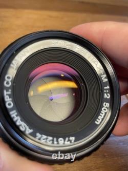 Near Mint ++ Pentax ME Film Camera SMC M 50mm F/2 Standard Lens From Japan