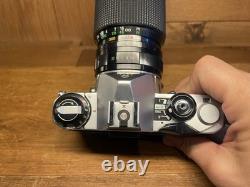 Near Mint ++ Pentax ME Film Camera Tefnon Zoom 75-300mm F/5.6 Lens From Japan
