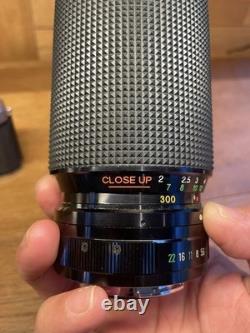 Near Mint ++ Pentax ME Film Camera Tefnon Zoom 75-300mm F/5.6 Lens From Japan