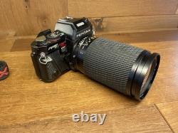 Near Mint Pentax Program A Film Camera Tokina SZ-X 60-300mm F/4-5.6 Lens / JPN