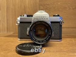 Near Mint ++ Pentax SL Film Camera Super Takumar 55mm F/1.8 Early Model Lens