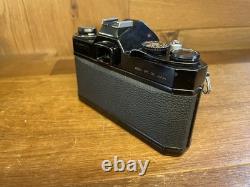 Near Mint ++ Pentax SPF Spotmatic F Black Film Camera SMC Takumar 55mm F/1.8