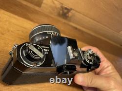 Near Mint ++ Pentax SPF Spotmatic F Black Film Camera SMC Takumar 55mm F/1.8