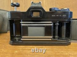 Near Mint ++ Pentax SPF Spotmatic F Black Film Camera SMC Takumar 55mm F/1.8