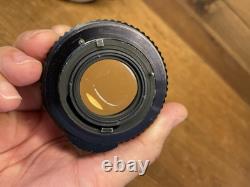Near Mint ++ Pentax SPF Spotmatic F Black Film Camera SMC Takumar 55mm F/1.8