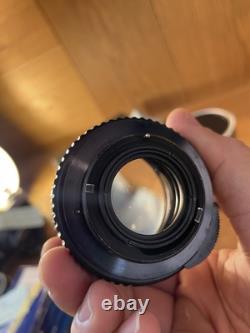 Near Mint ++ Pentax SPF Spotmatic F Black Film Camera SMC Takumar 55mm F/1.8