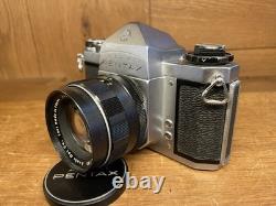 Near Mint ++ Pentax SV Film Camera Super Takumar 55mm F/1.8 Early Model /Japan Near Mint ++ Pentax SV Film Camera Super Takumar 55mm F/1.8 Early Model /Japan