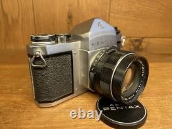 Near Mint ++ Pentax SV Film Camera Super Takumar 55mm F/1.8 Early Model /Japan
