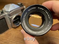Near Mint ++ Pentax SV Film Camera Super Takumar 55mm F/1.8 Early Model /Japan