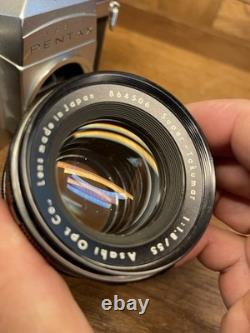Near Mint ++ Pentax SV Film Camera Super Takumar 55mm F/1.8 Early Model /Japan